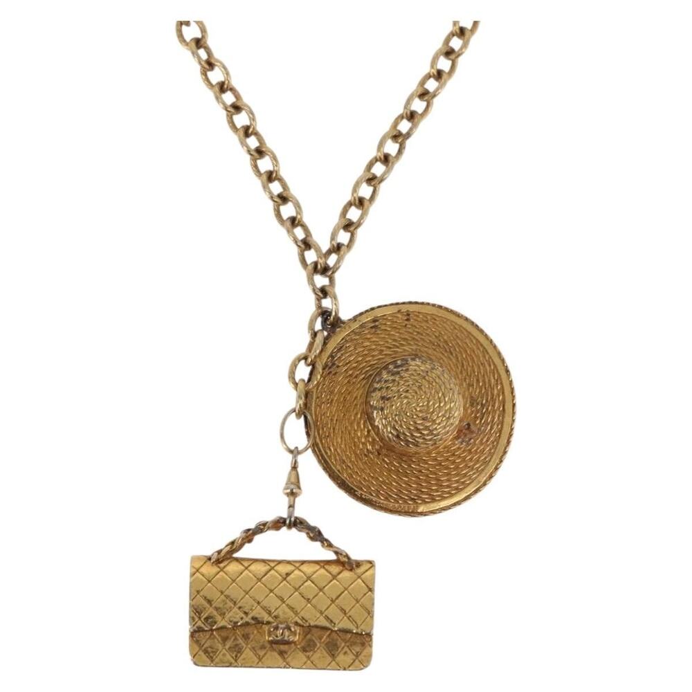 Chanel CC Necklace Gold